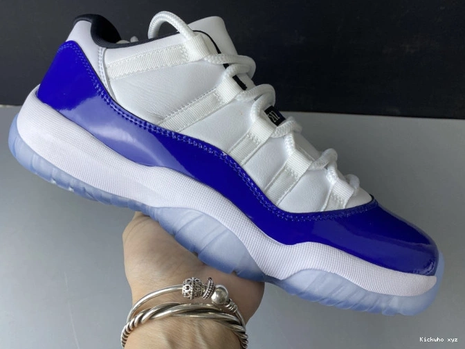 Low Retro White Air Concord Jordan 11 AH7860-100 0729